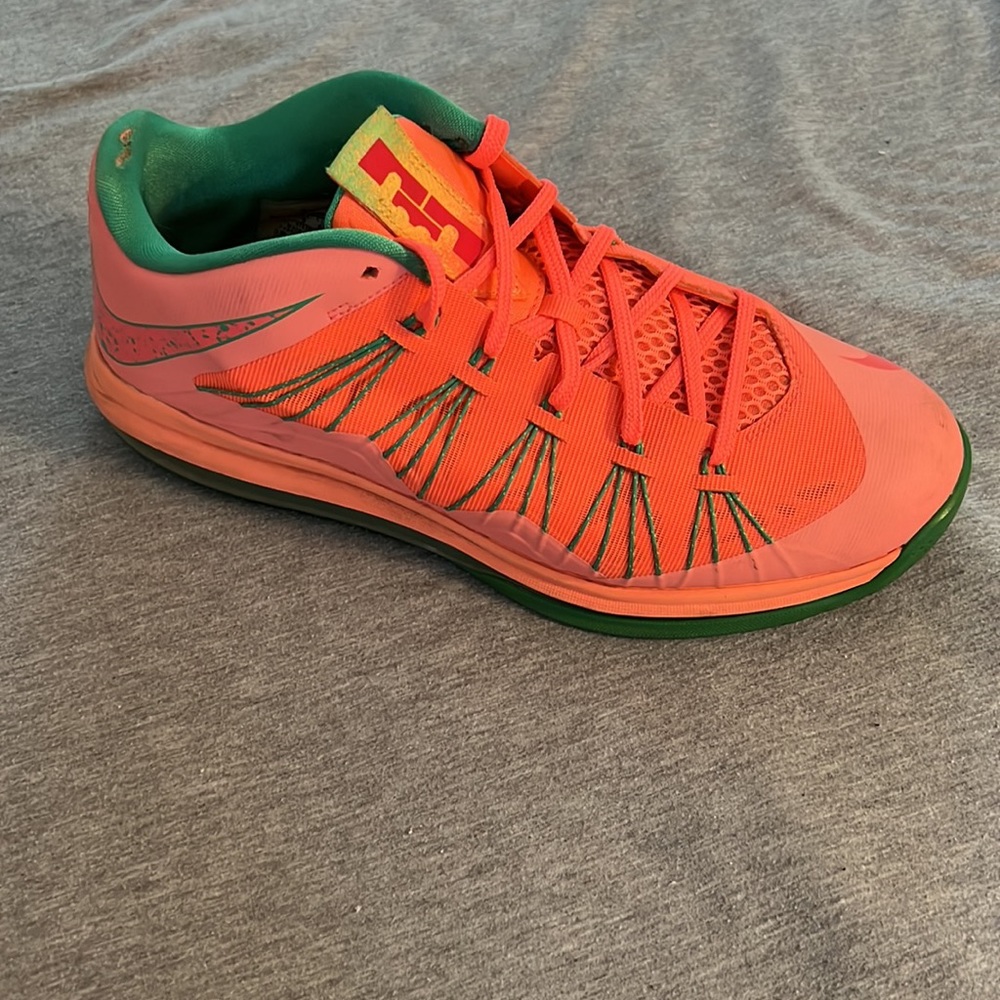 Nike Lebron X Low Watermelon Mens size 10